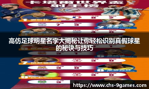 高仿足球明星名字大揭秘让你轻松识别真假球星的秘诀与技巧
